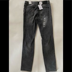 Men’s 38 New Zealand Skinny Faded Black Jeans  38W 31L